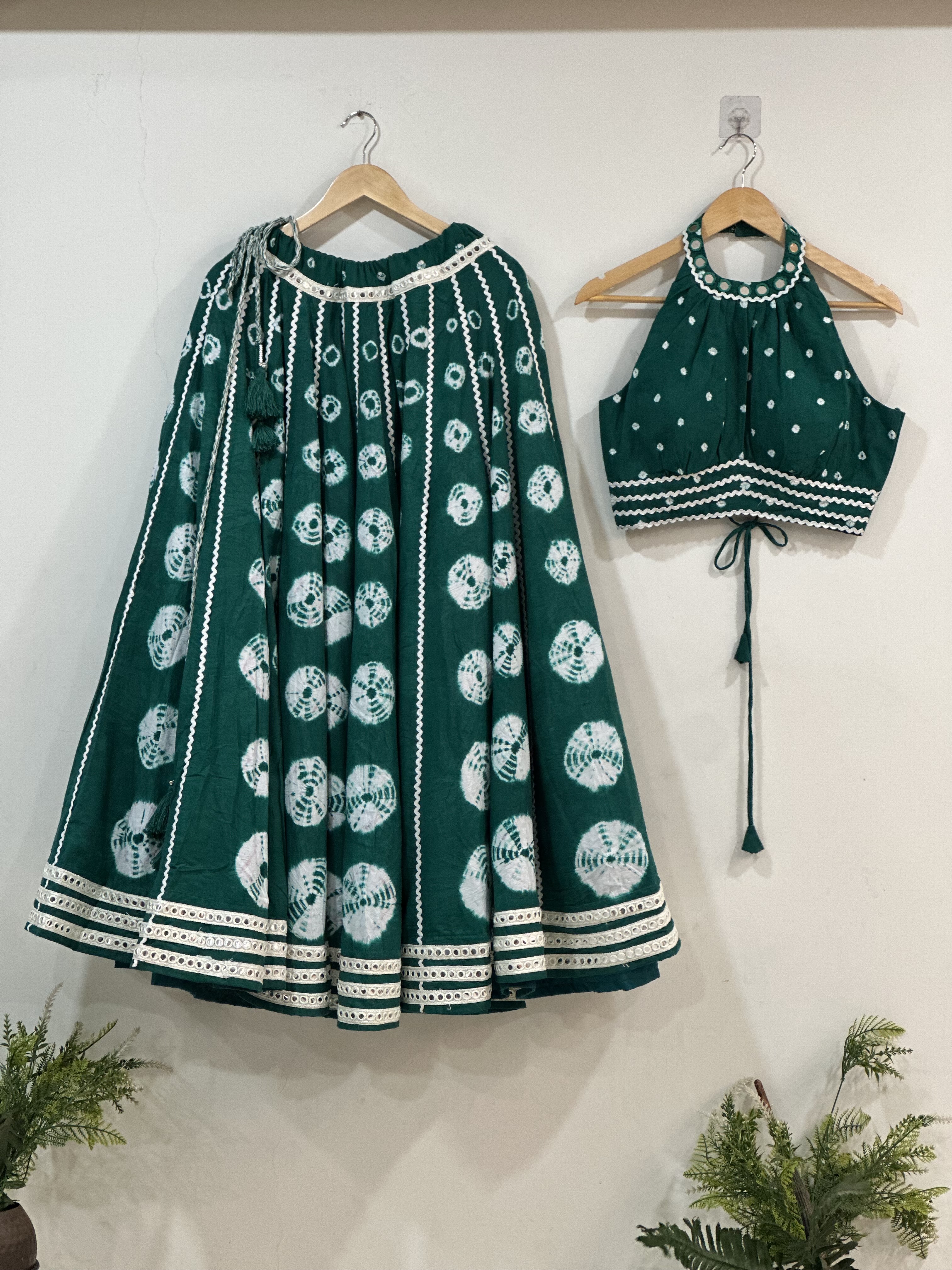 See blue co-ord chaniya choli