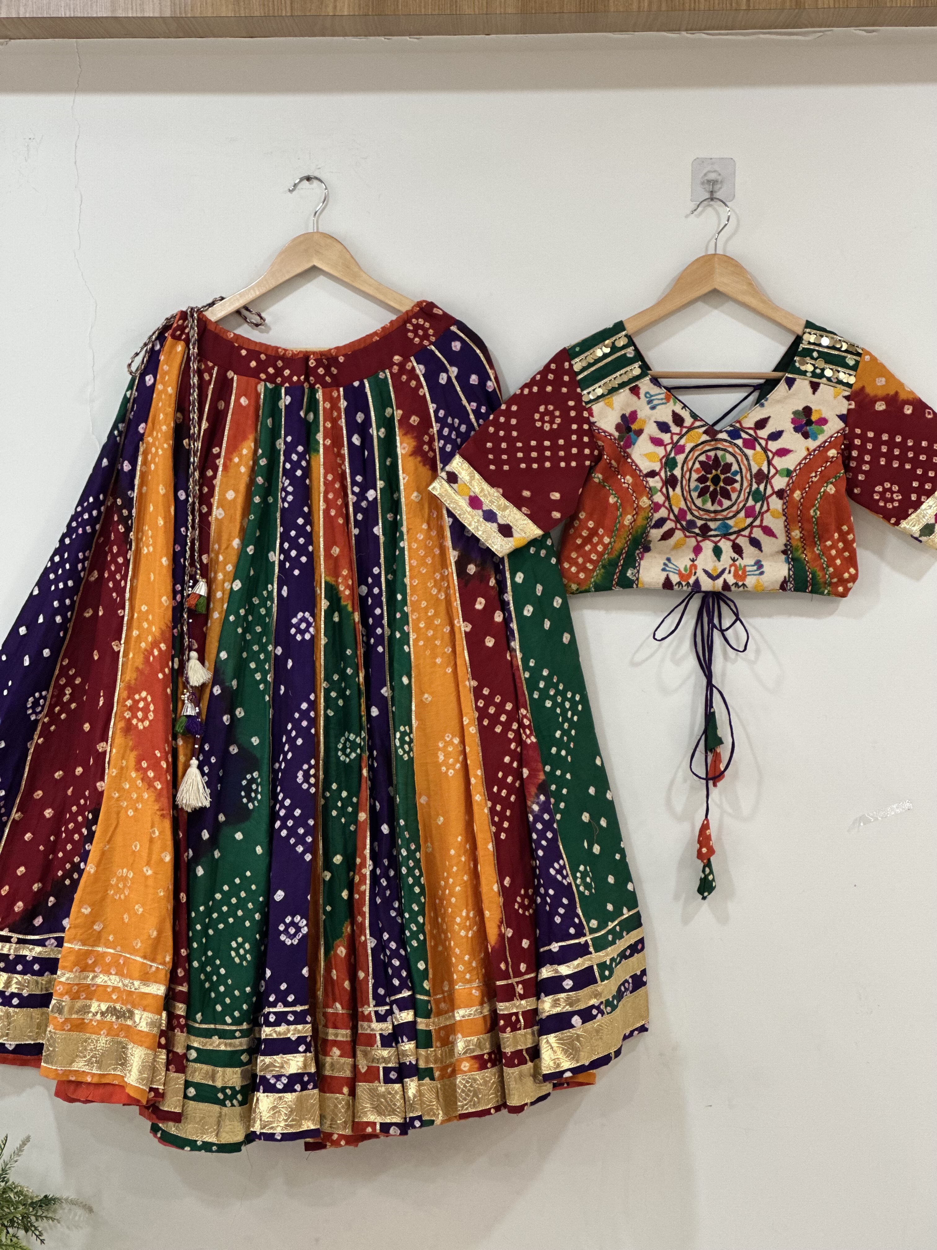 Multi colour chaniya choli